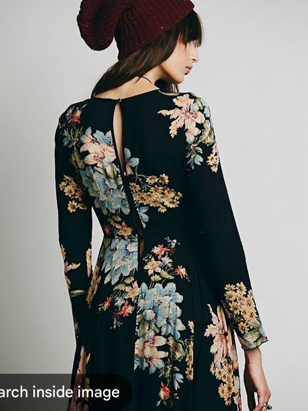 Free People First Kiss Floral Maxi Dress NWOT - Picture 2 of 14